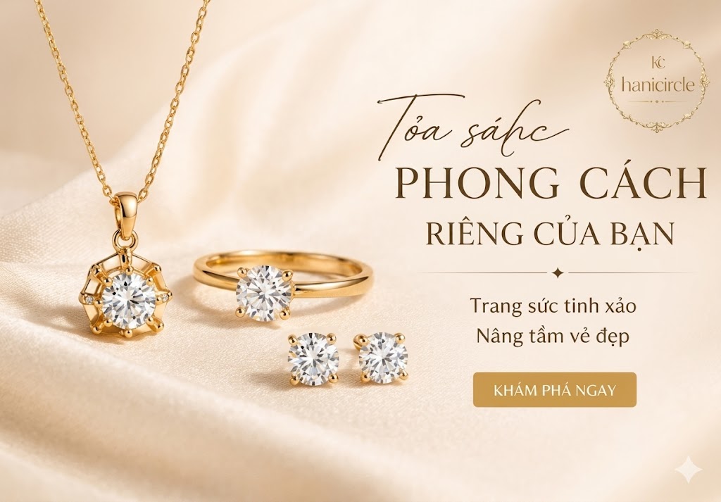 Banner trang sức Hanicircle