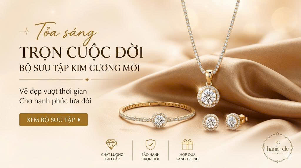 Banner trang sức Hanicircle